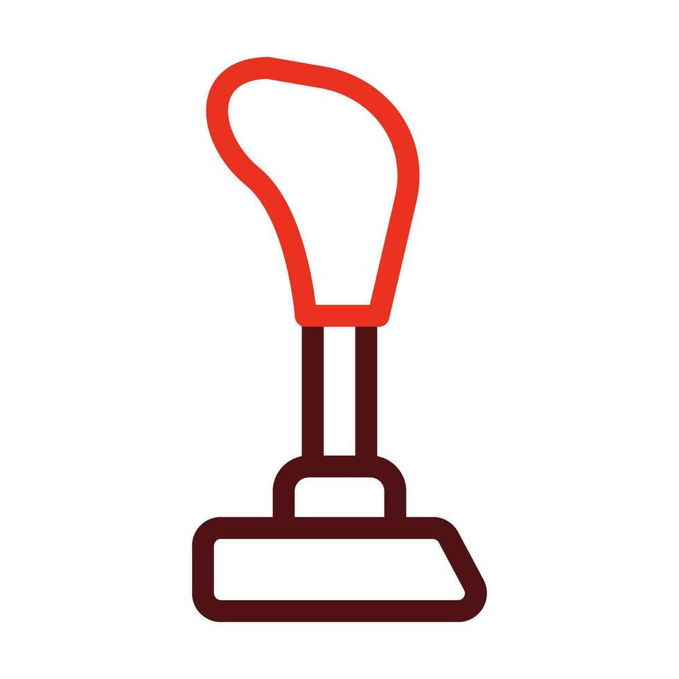 Shift Vector Thick Line Two Color Icons For Personal And Commercial Use.