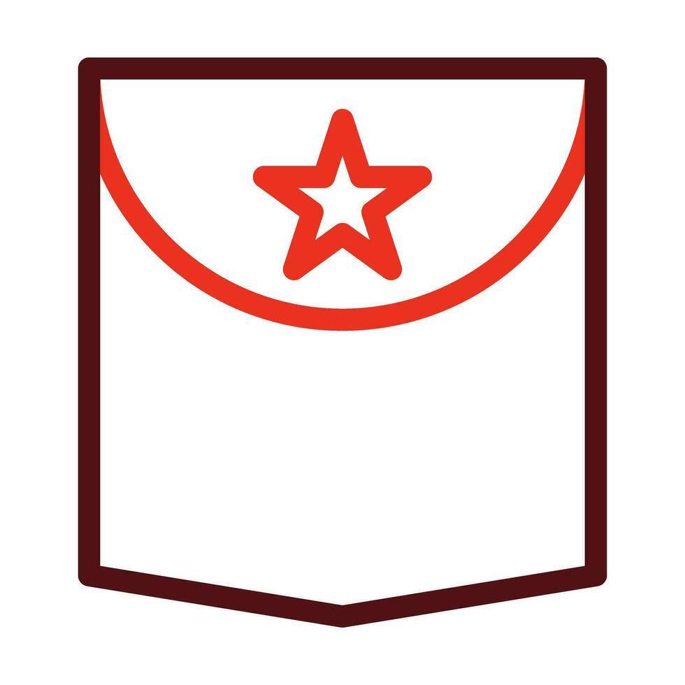 Pocket Vector Thick Line Two Color Icons For Personal And Commercial Use.