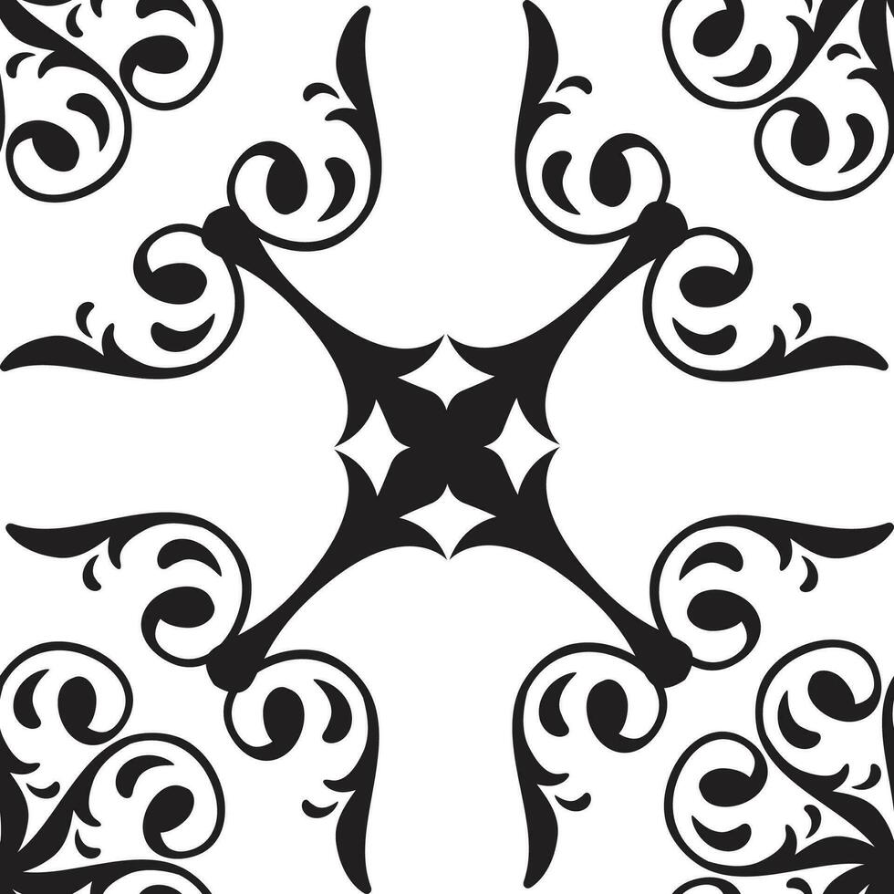 vintage seamless pattern vector