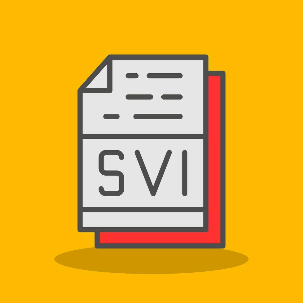 svi vector icono diseño