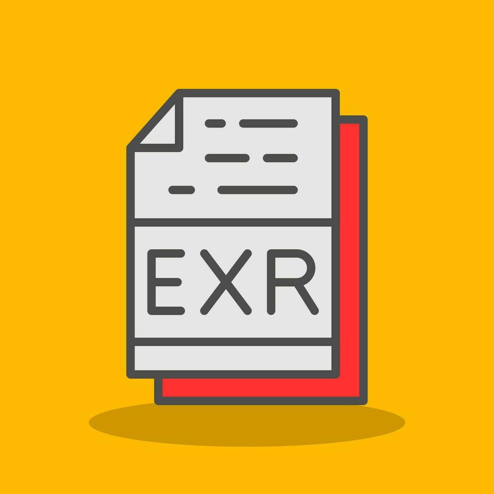 Exr Vector Icon Design