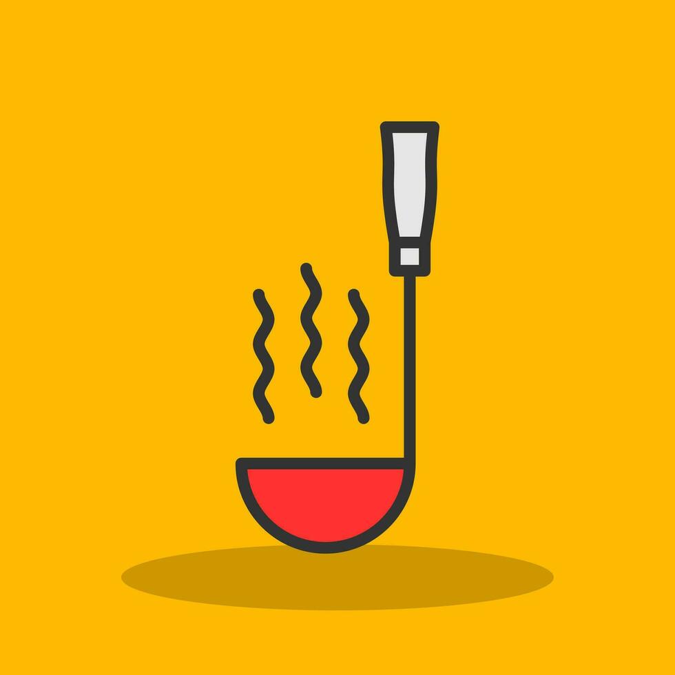 Ladle Vector Icon Design