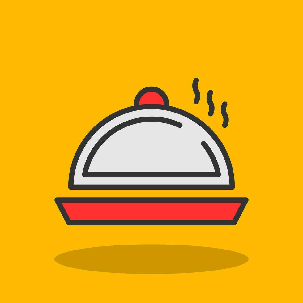 Dish Vector Icon Design