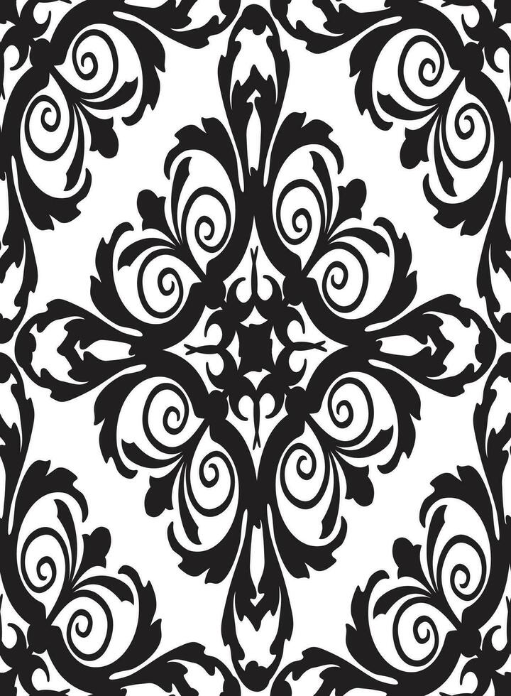 vintage seamless pattern vector