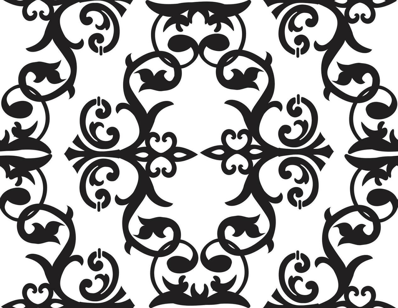 vintage seamless pattern vector