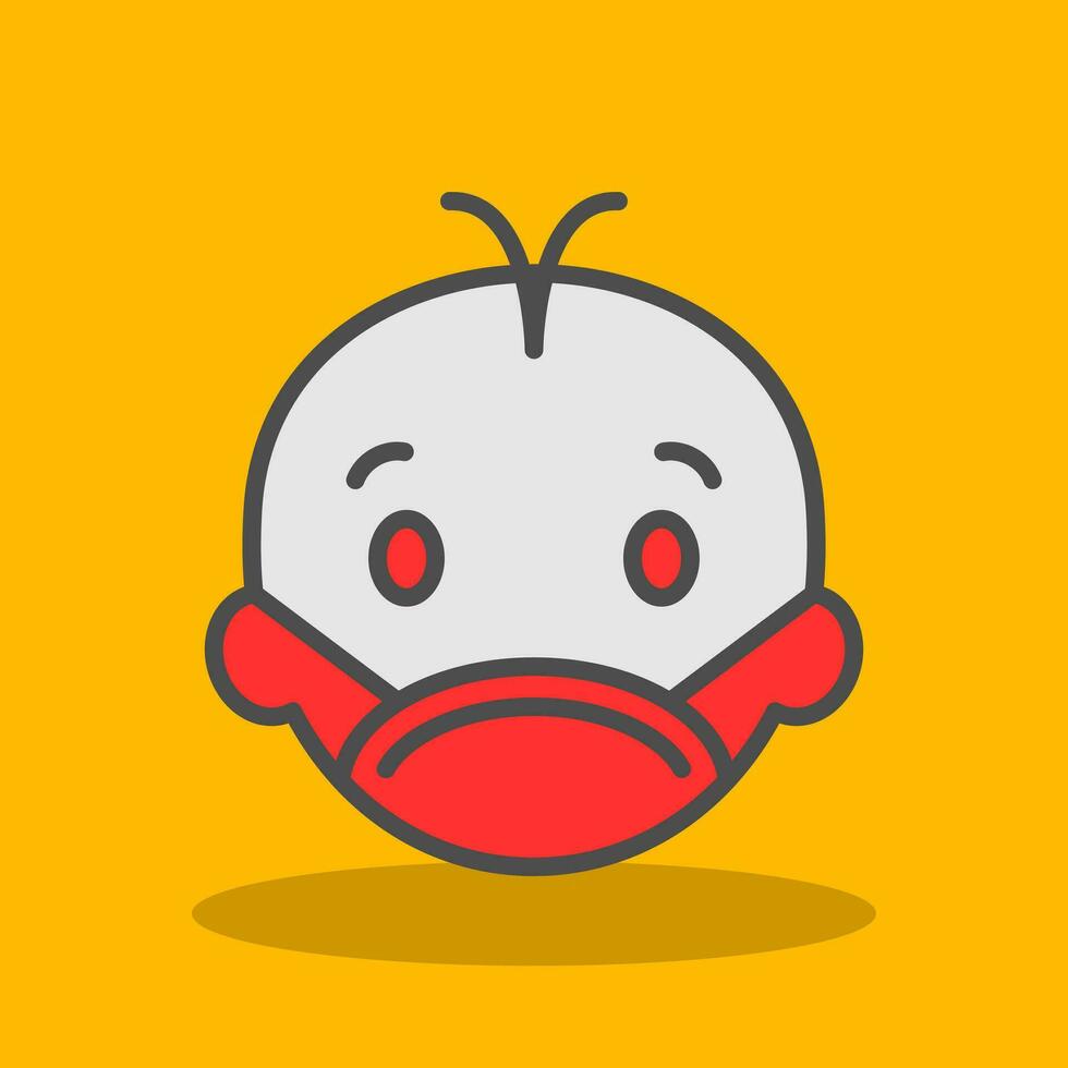 Face mask Vector Icon Design