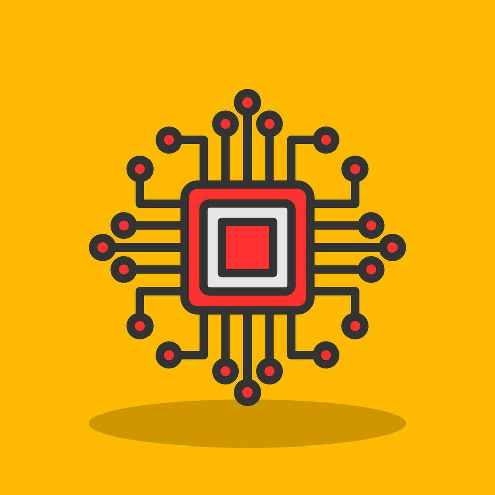 Chip Vector Icon Design