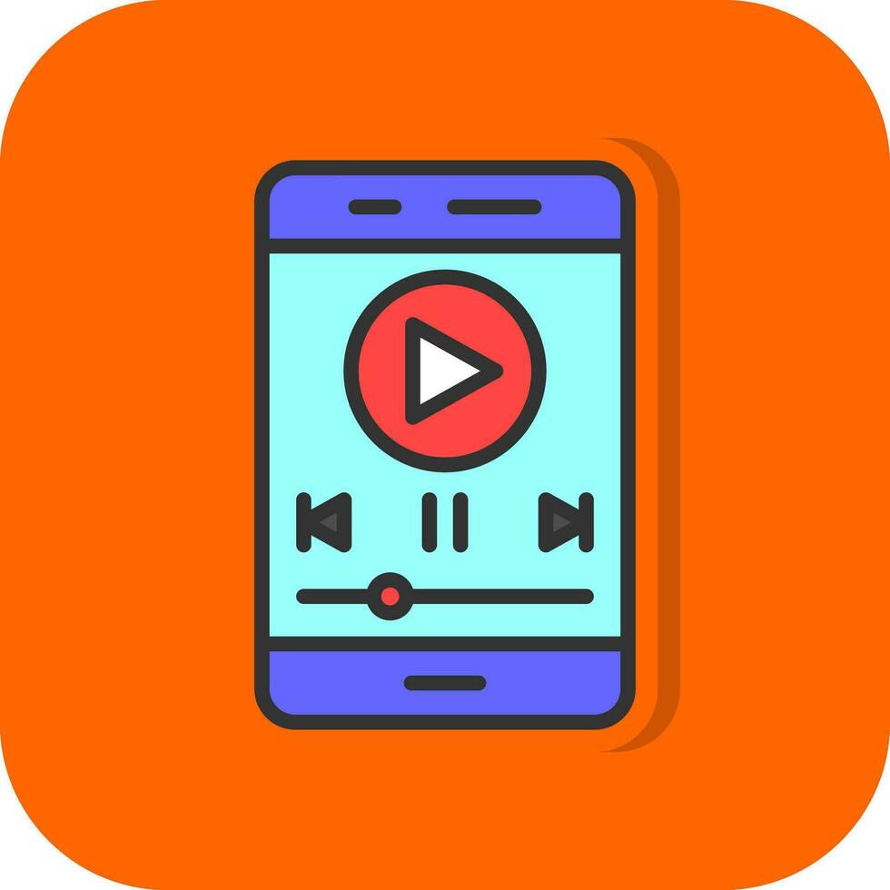 Video Vector Icon Design