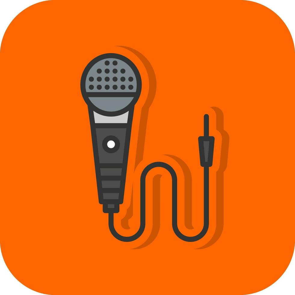 Microphone Vector Icon Design