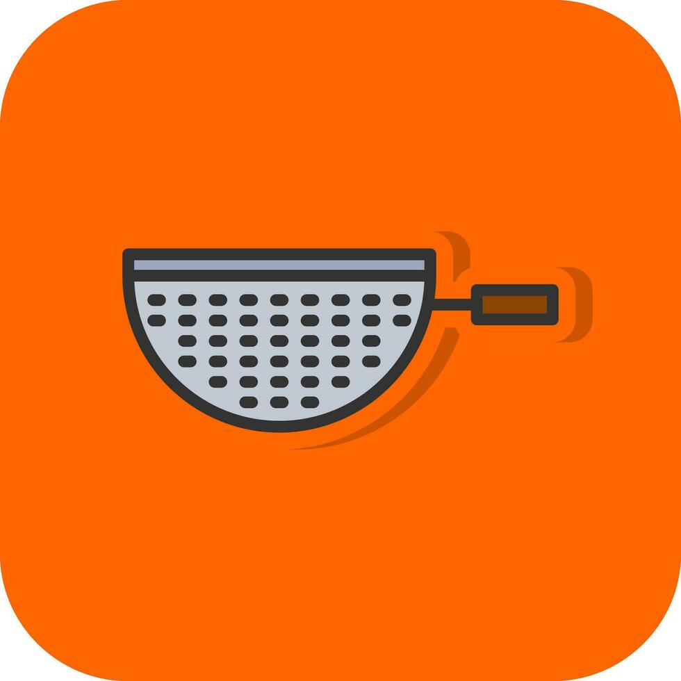 Strainer Vector Icon Design