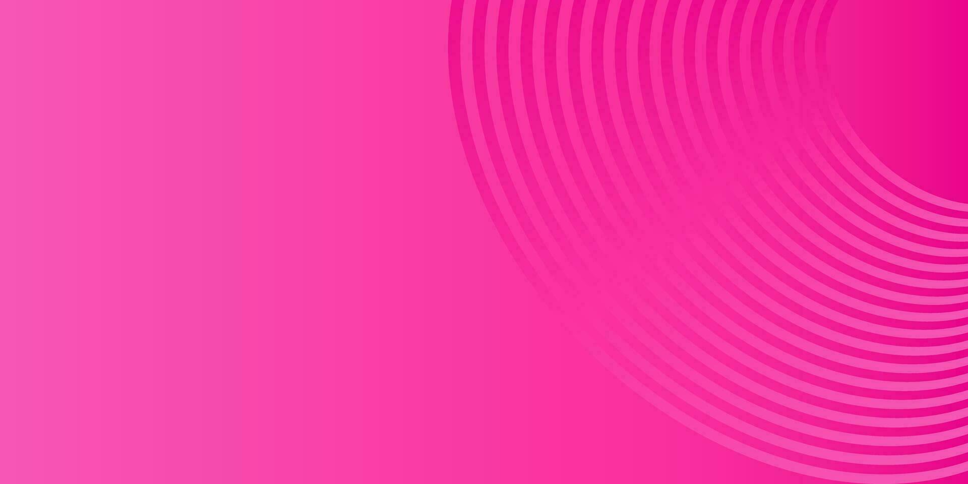 Hot pink trendy background banner. Abstract design wallpaper for template social media. Valentines day concept vector
