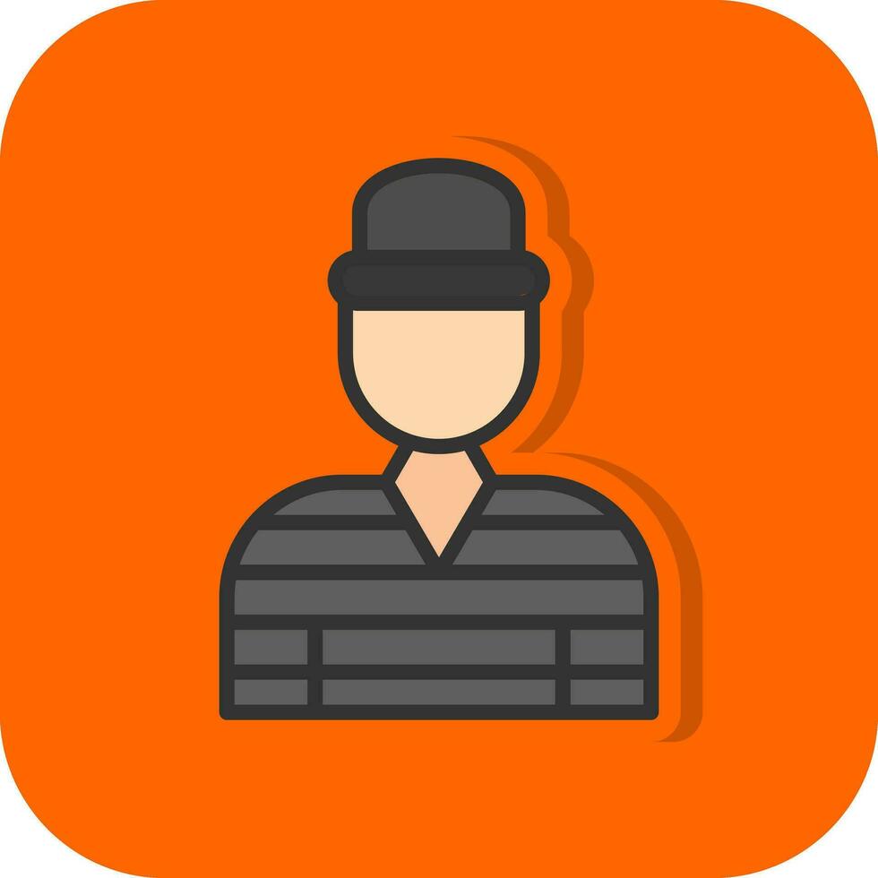 Criminal Vector Icon Design