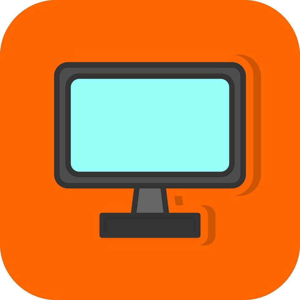 diseño de icono de vector de monitor