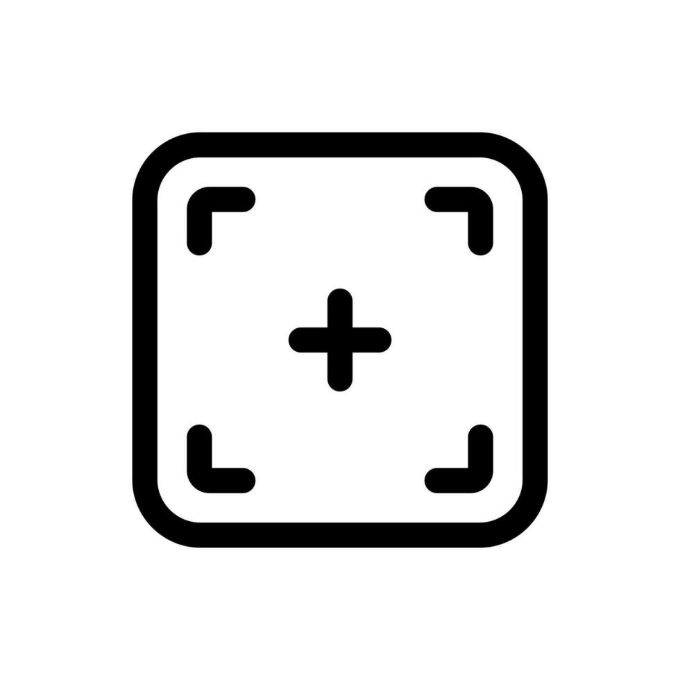 Frame icon in trendy flat style isolated on white background. Frame silhouette symbol for your website design, logo, app, UI. Vector illustration, EPS10.