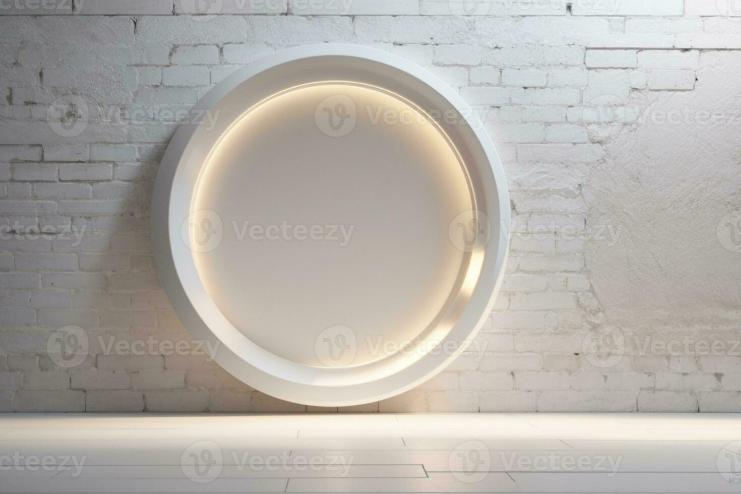 White painted wall texture or background. AI generated photo