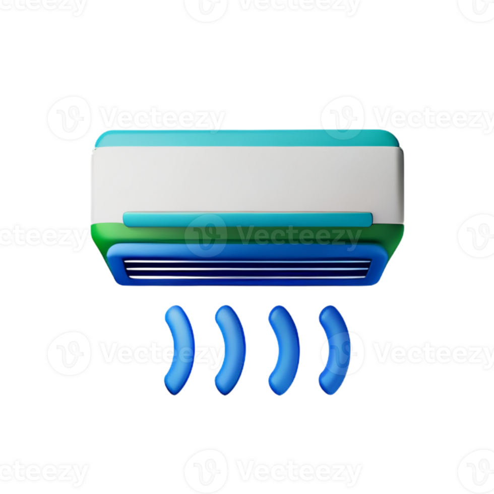Air Conditioner Home AI Generative png