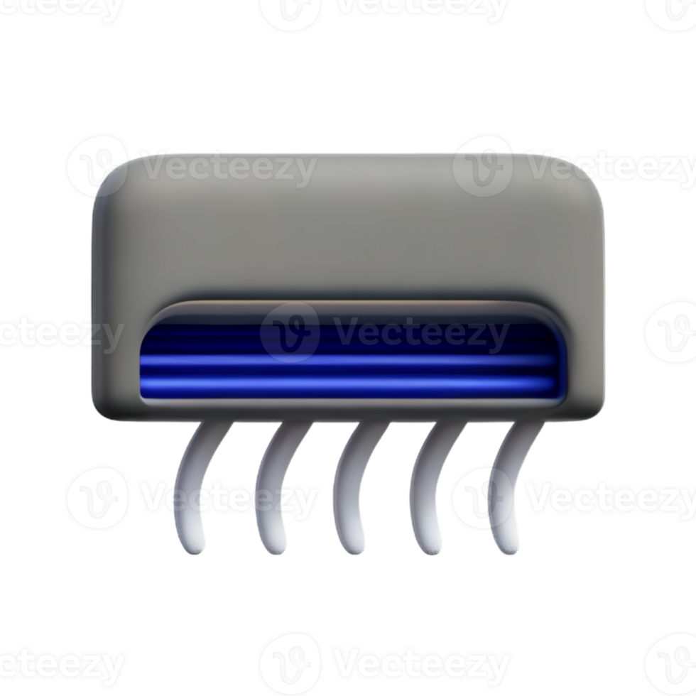 Air Conditioner Home AI Generative png