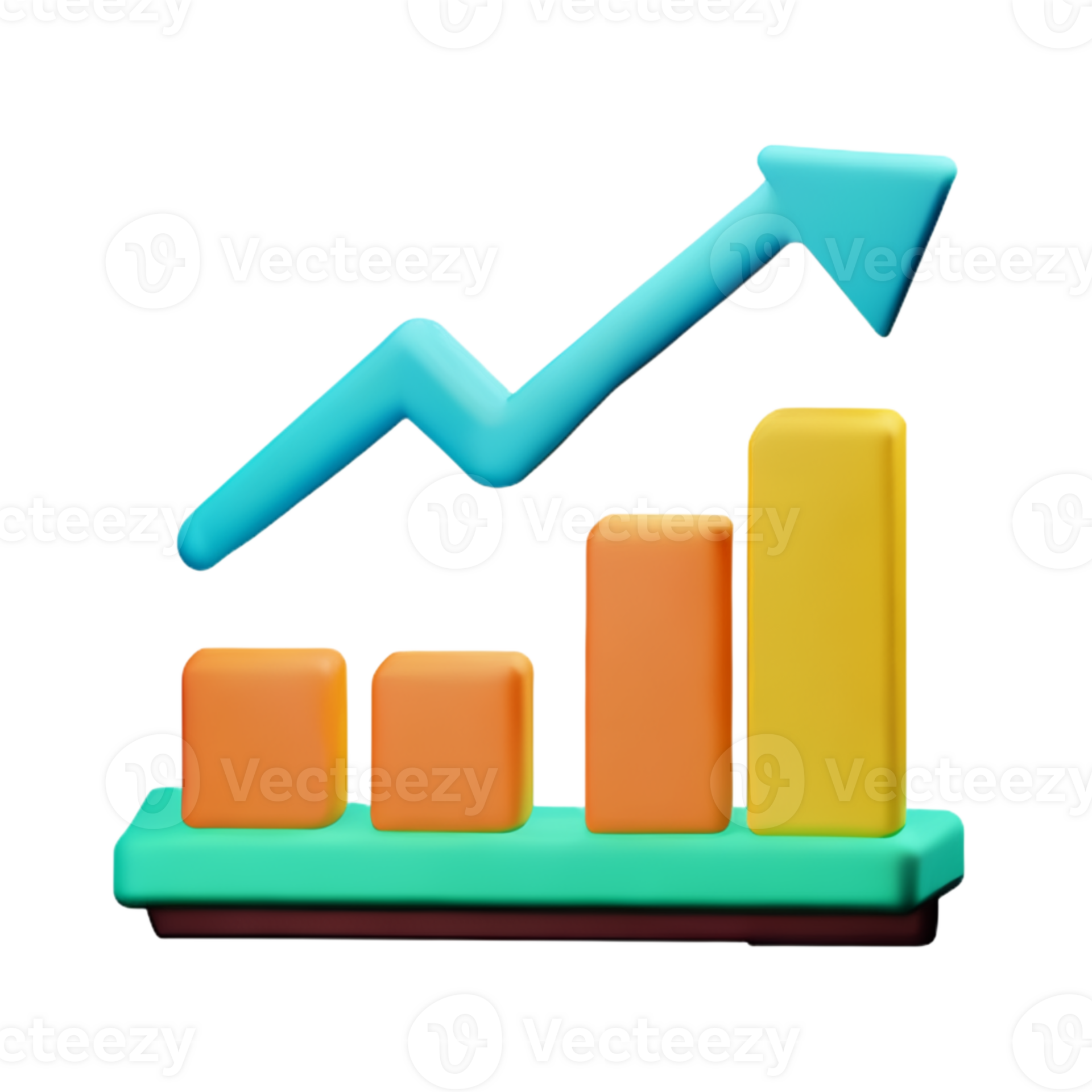 Graph ChartBar Stock AI Generative 29163675 PNG