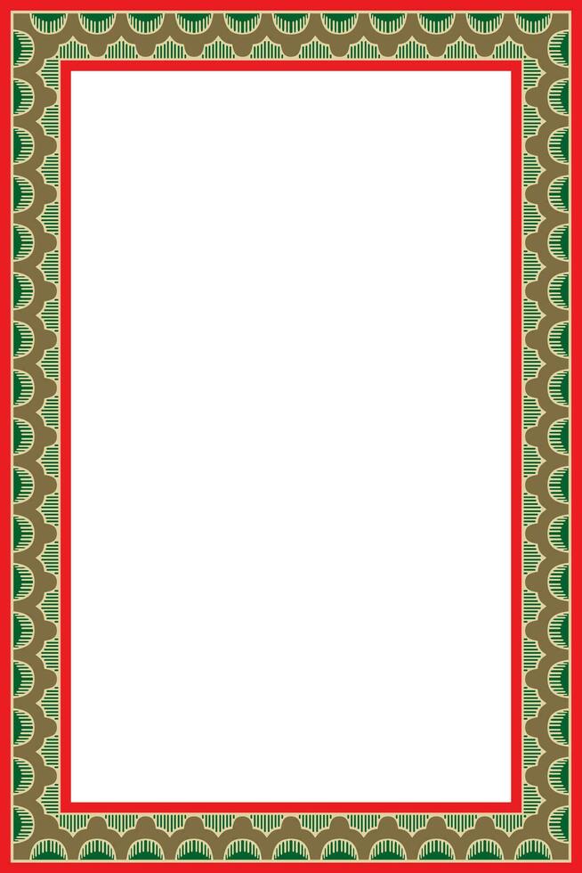 Vector square colorful Indian national ornament. Ethnic plant border. Flowers frame. Poppies and leaves