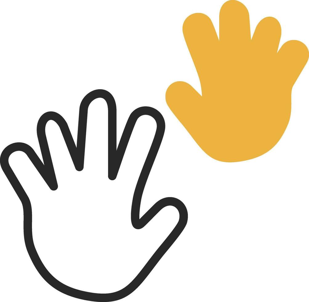 diseño de icono de vector de mano