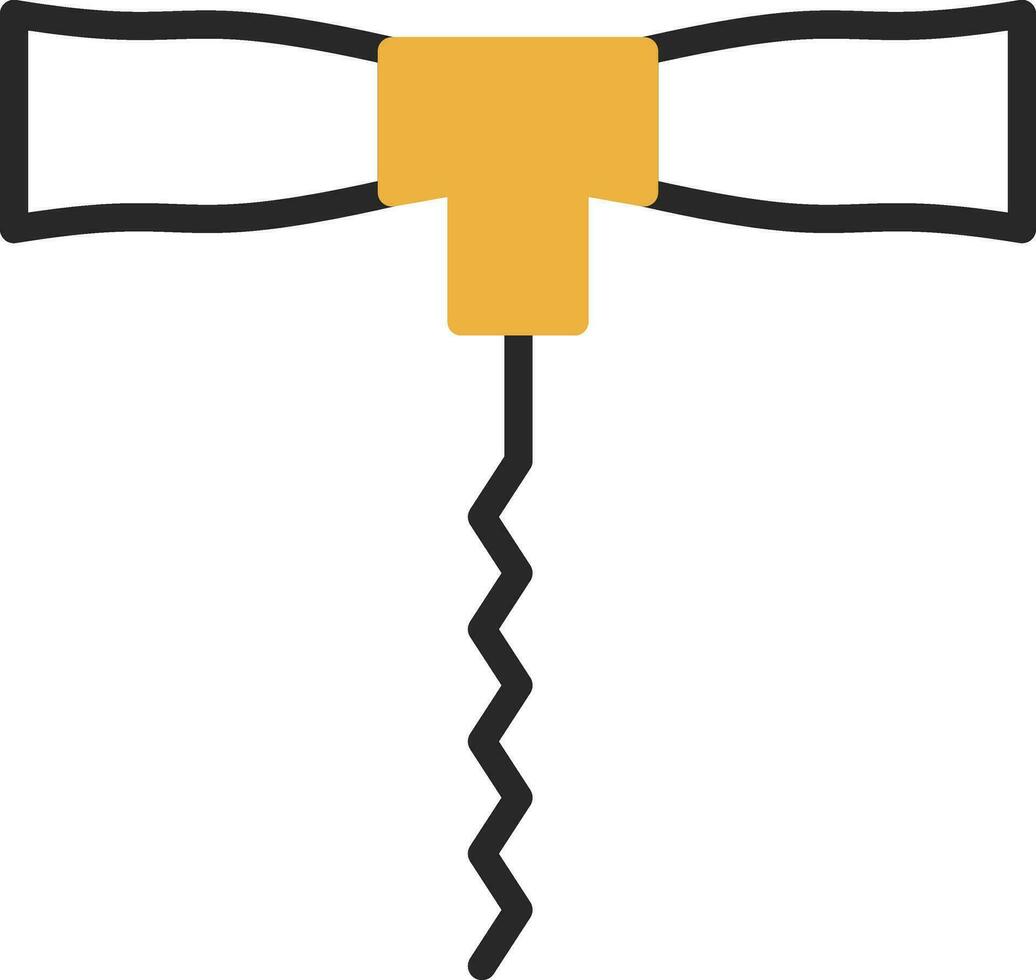 Corkscrew Vector Icon Design