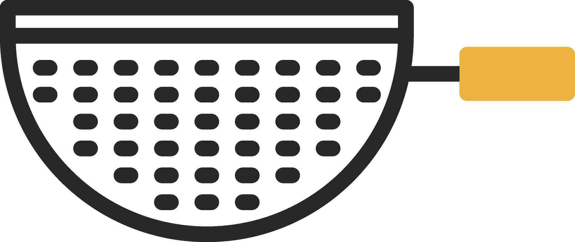 Strainer Vector Icon Design