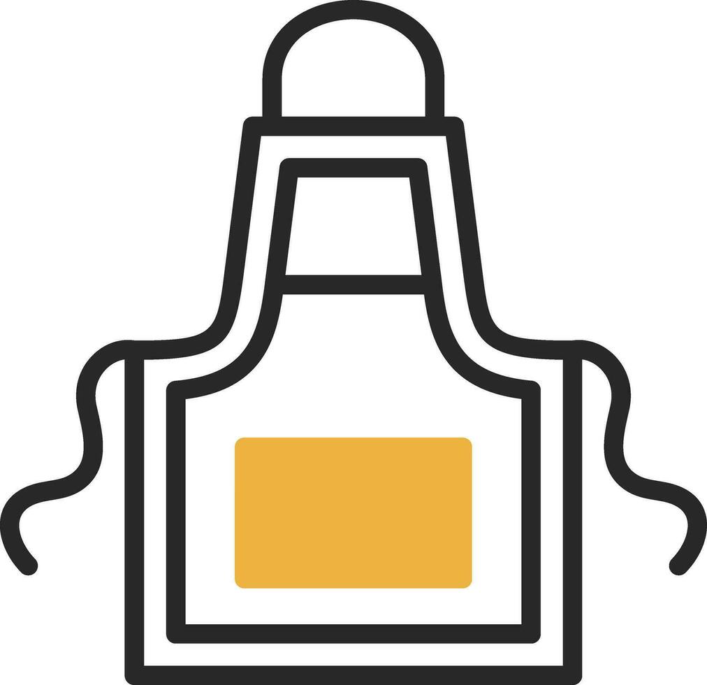 Apron Vector Icon Design