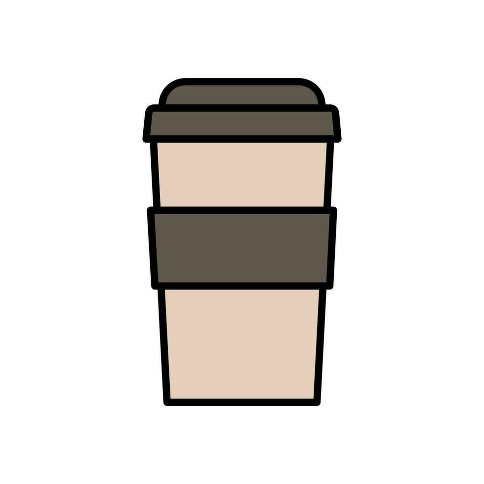 ilustrador café taza vector diseño plano