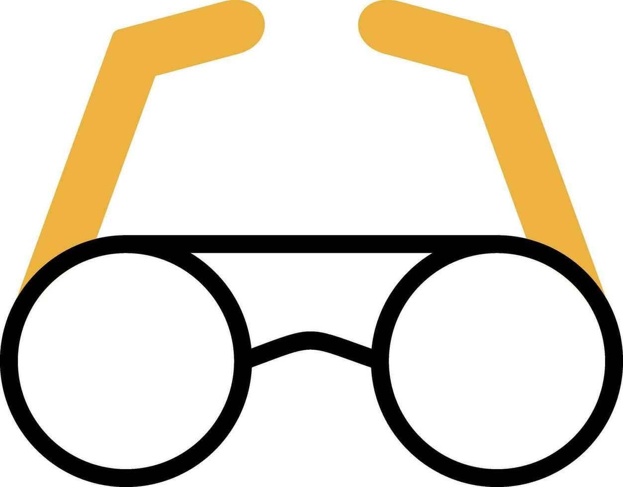 diseño de icono de vector de gafas