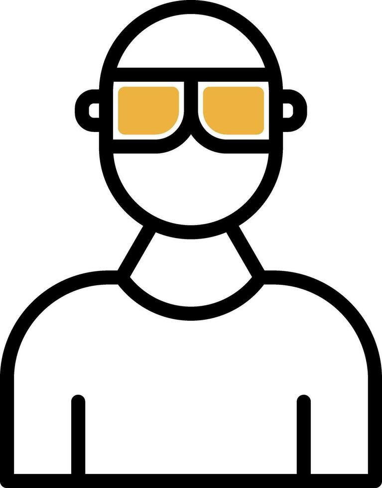Ar glasses Vector Icon Design
