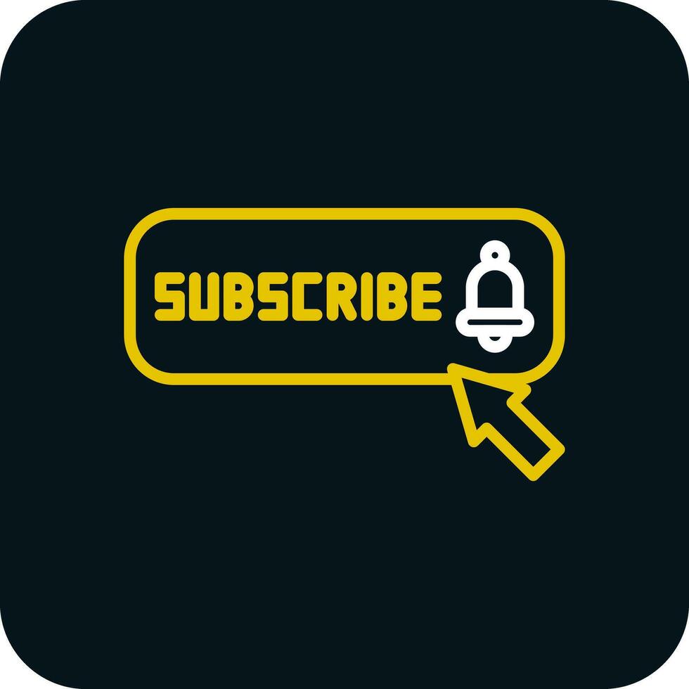 Subscribe Vector Icon Design