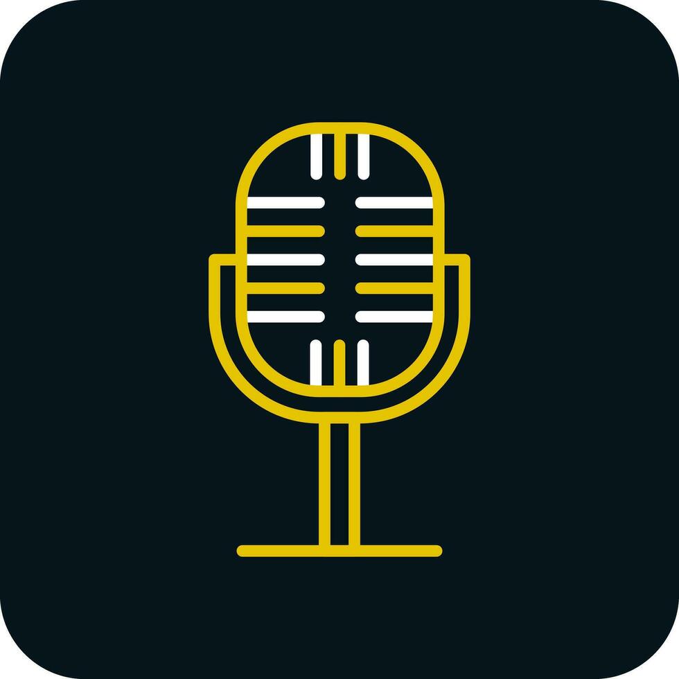Microphone Vector Icon Design