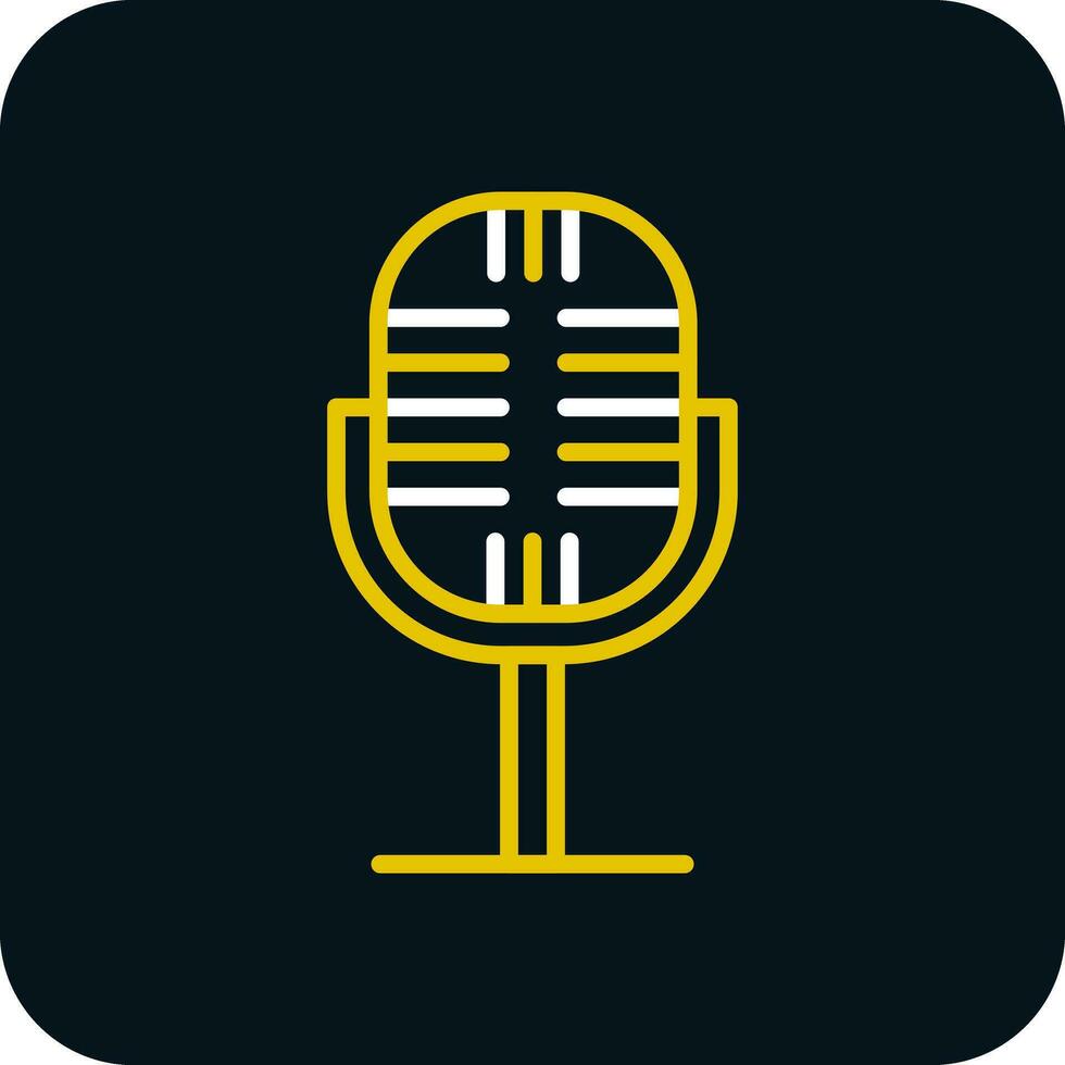 Microphone Vector Icon Design