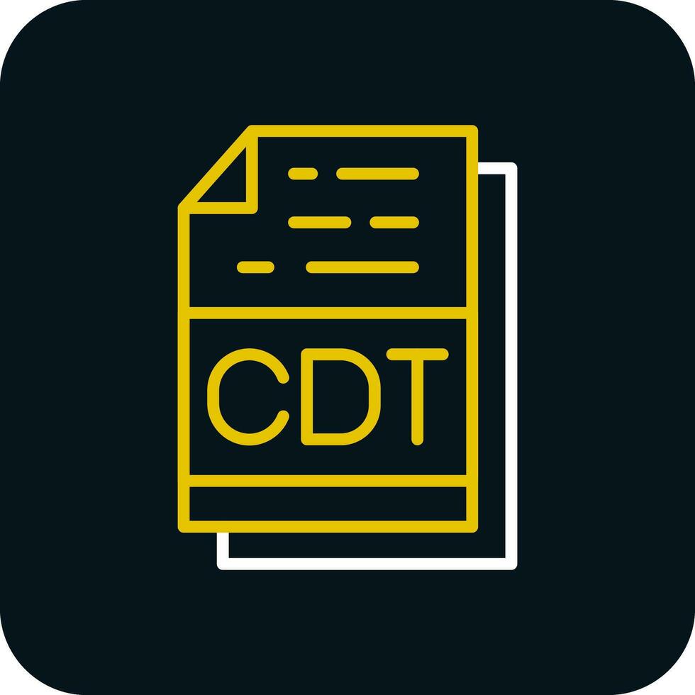 Cdt Vector Icon Design