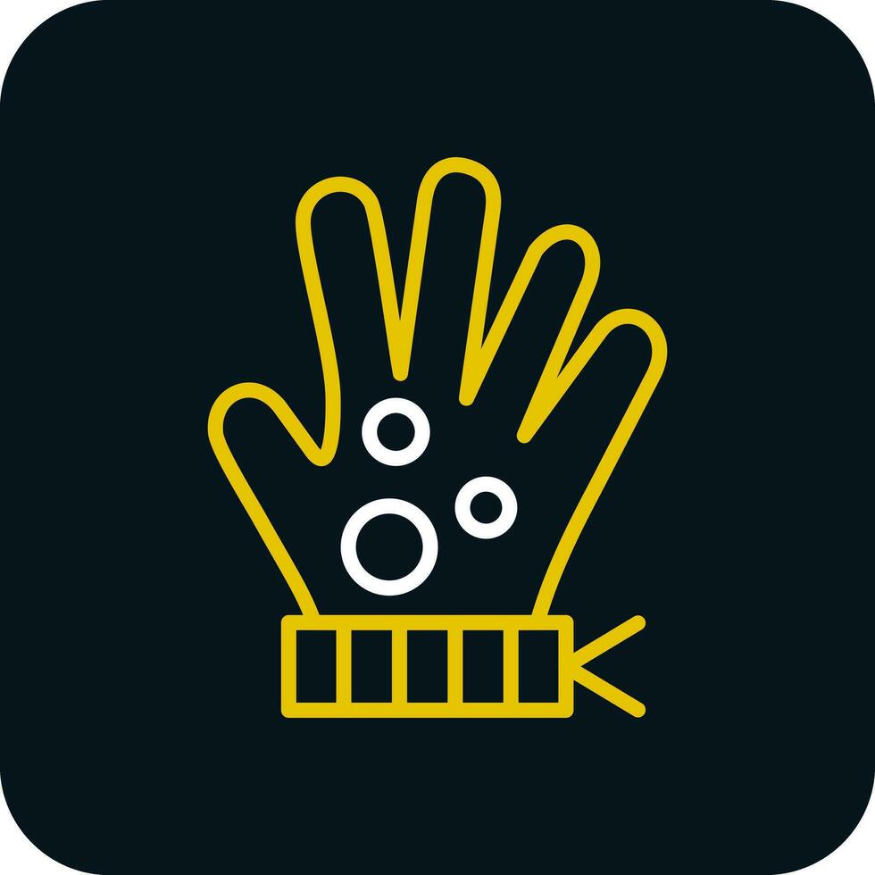 Glove Vector Icon Design