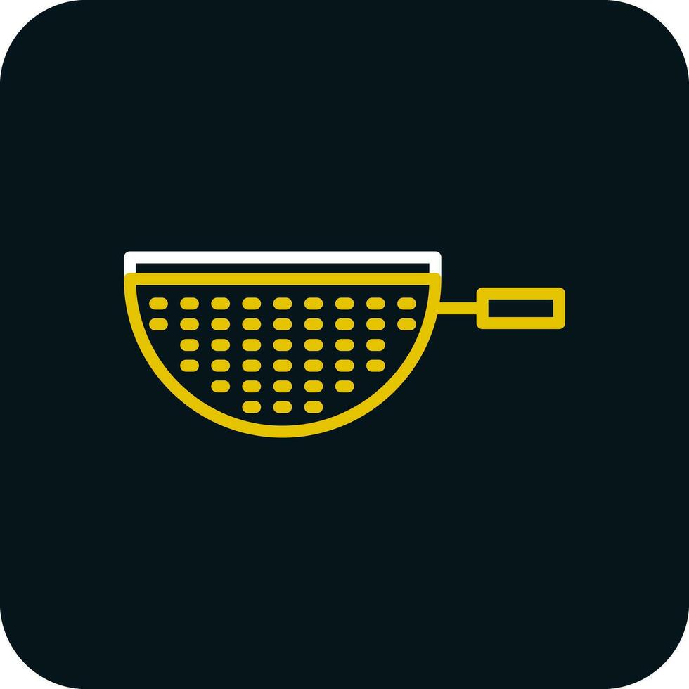 Strainer Vector Icon Design