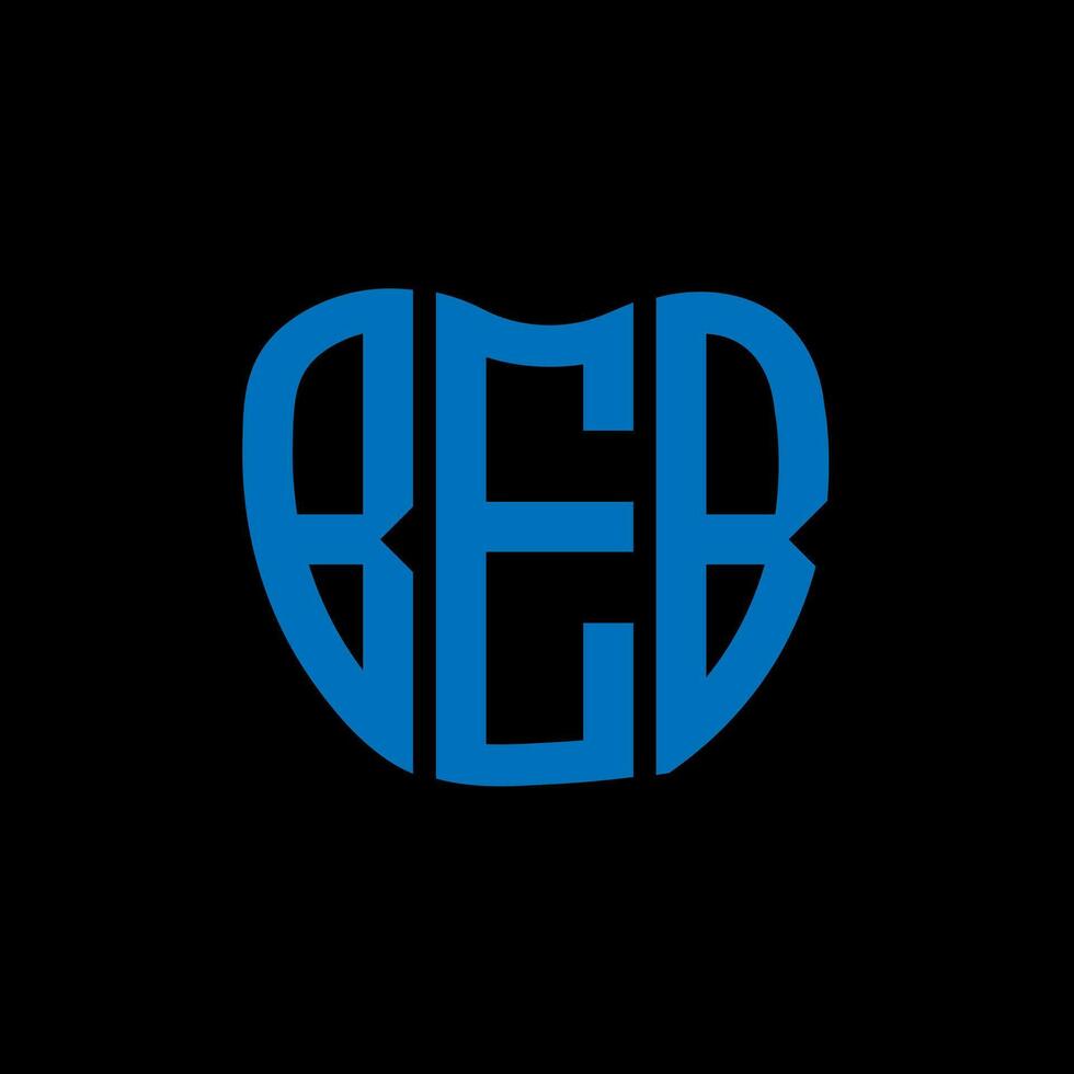 bebé letra logo creativo diseño. bebé único diseño. vector