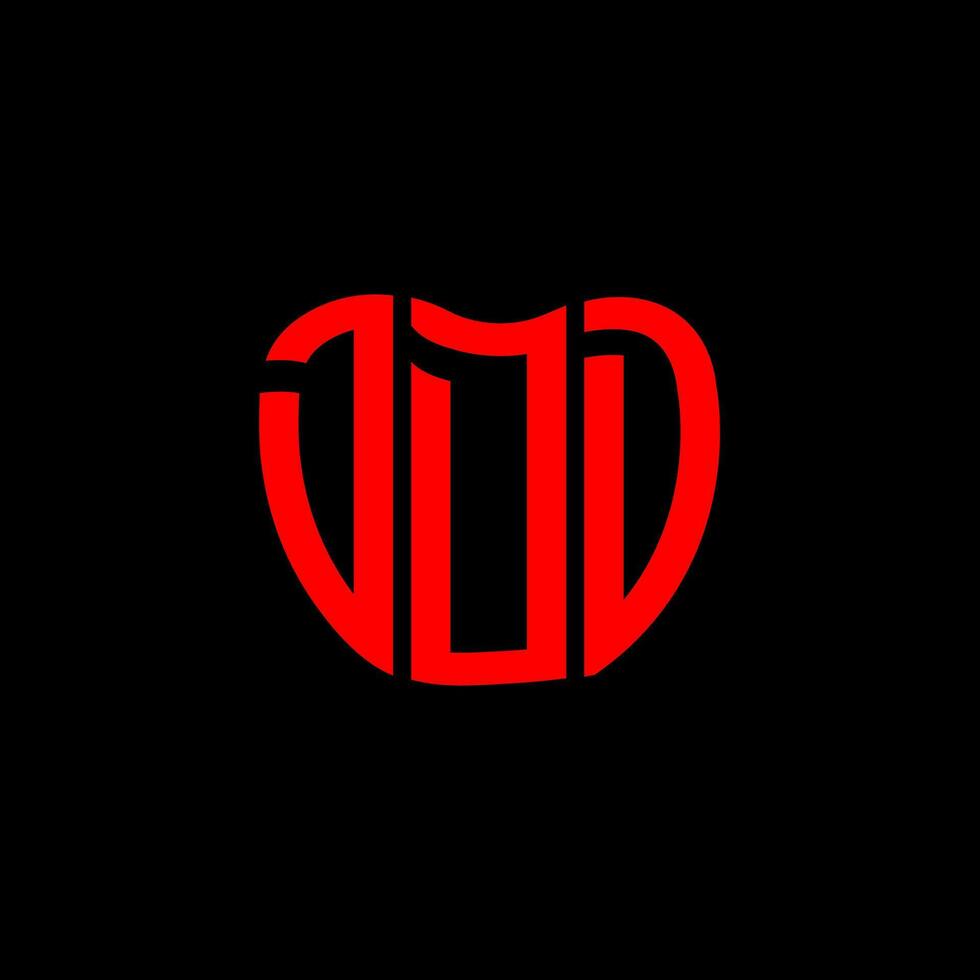 ddd letra logo creativo diseño. ddd único diseño. vector