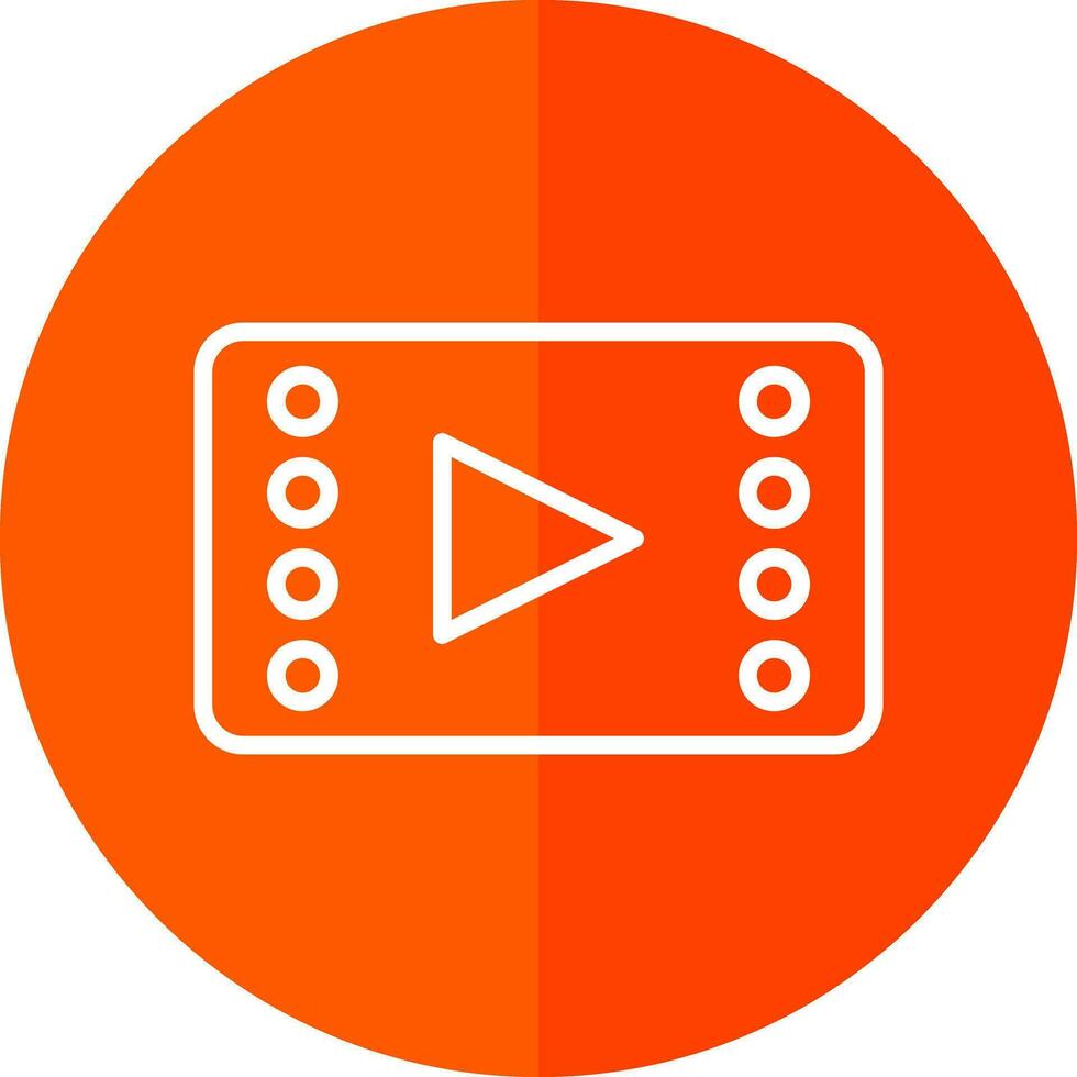 Video player Vector Icon Design