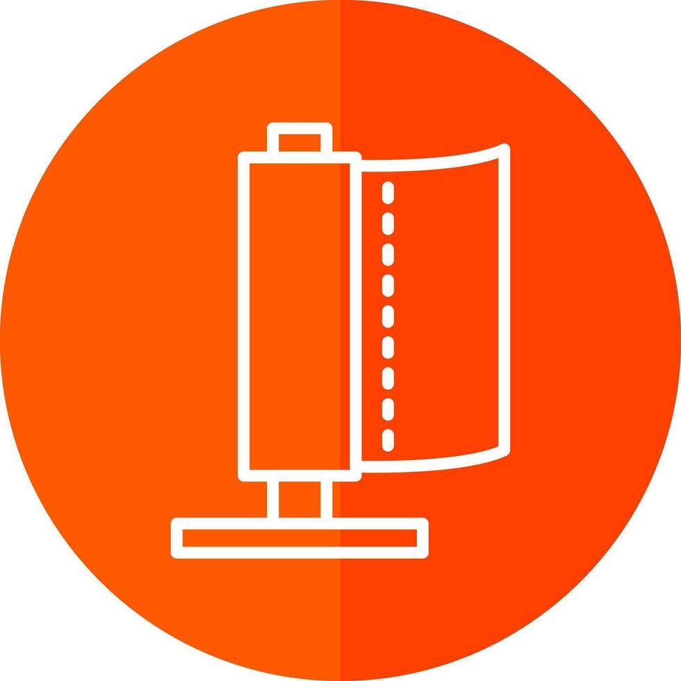 Paper towel Vector Icon Design