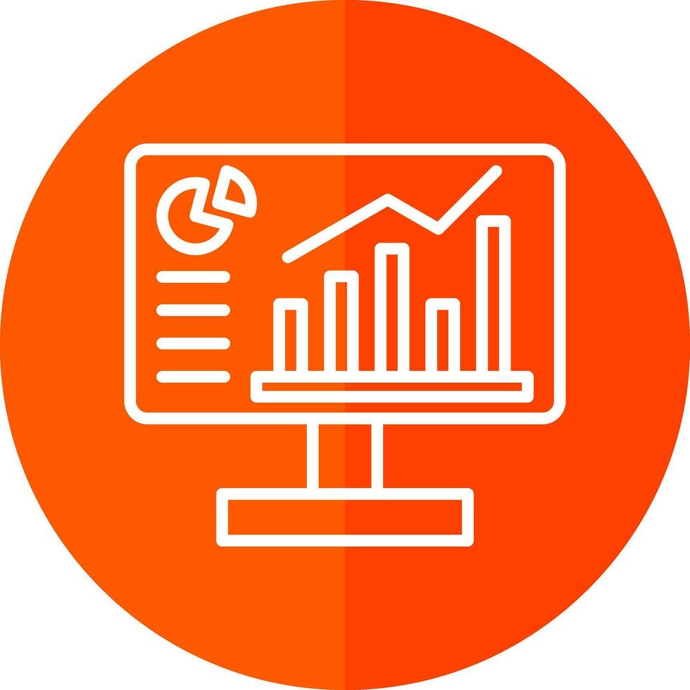 Analytics Vector Icon Design