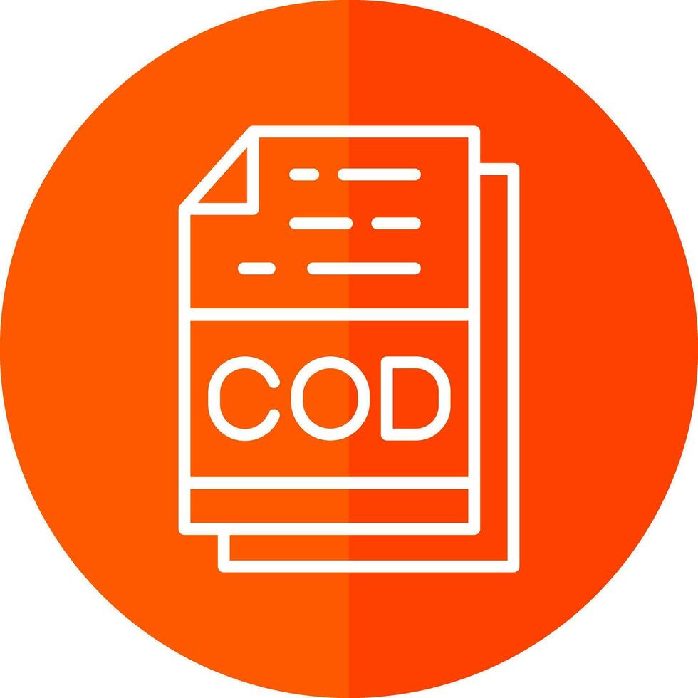 Cod Vector Icon Design