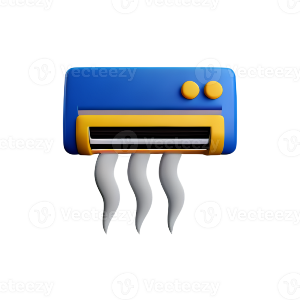 Air Conditioner Home AI Generative png