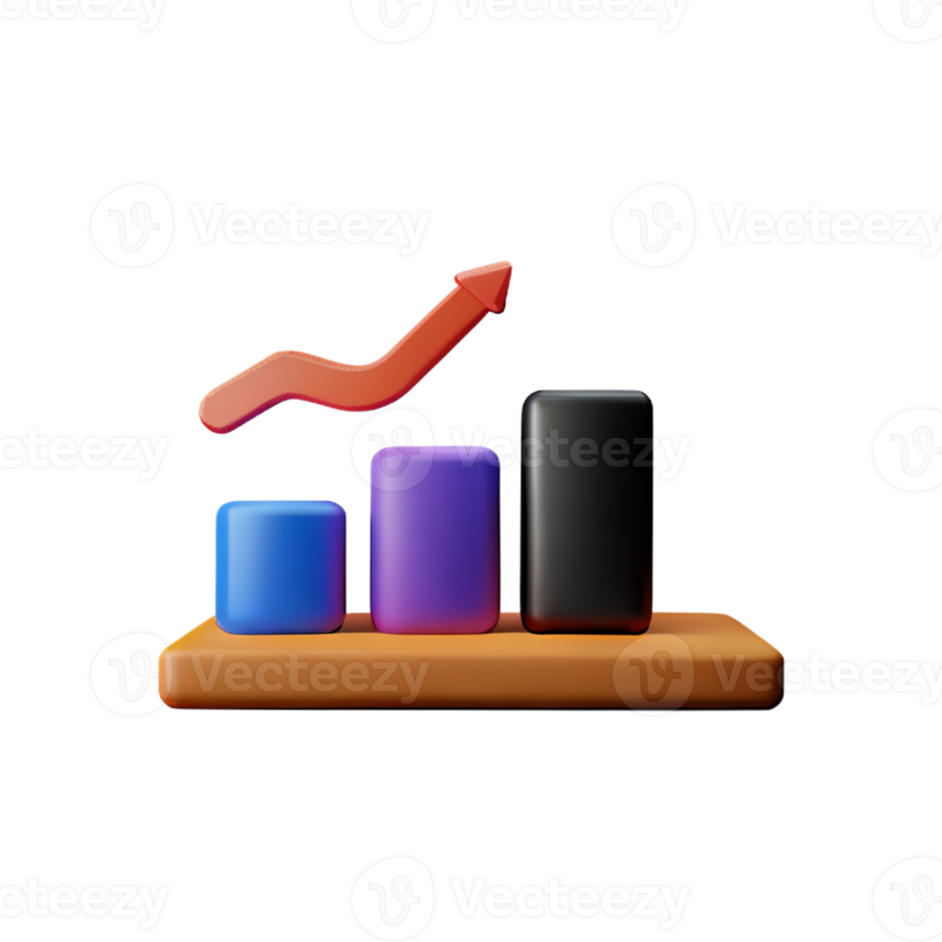 Graph ChartBar Stock AI Generative 29166829 PNG