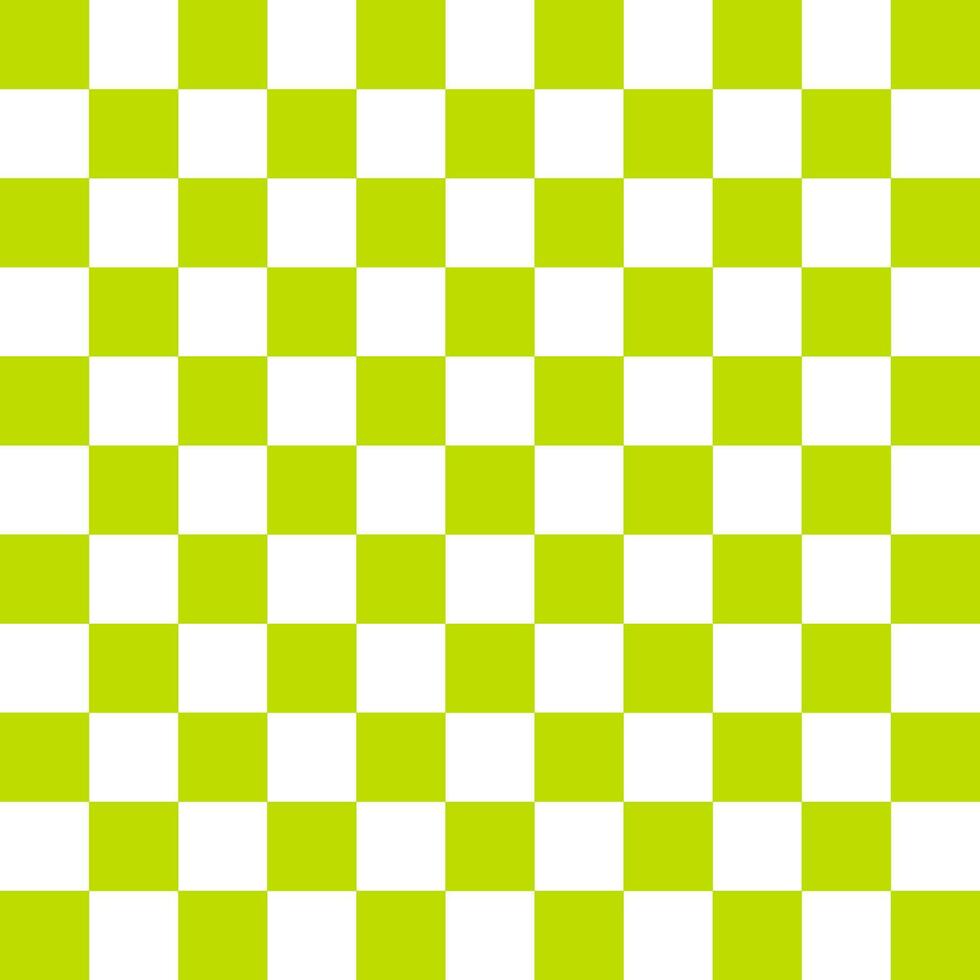Checkered seamless light green and white pattern background use for background design, print, social networks, packaging, textile, web, cover, banner and etc. vector