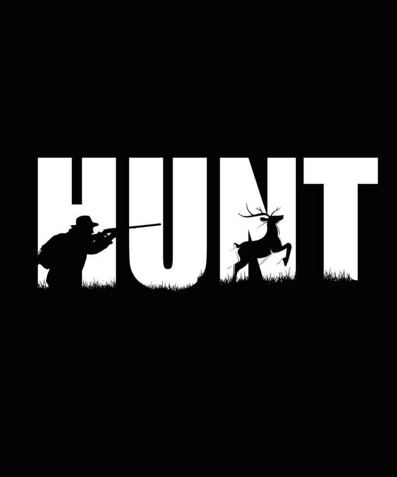 Born to hunt hunting tshirt design vector