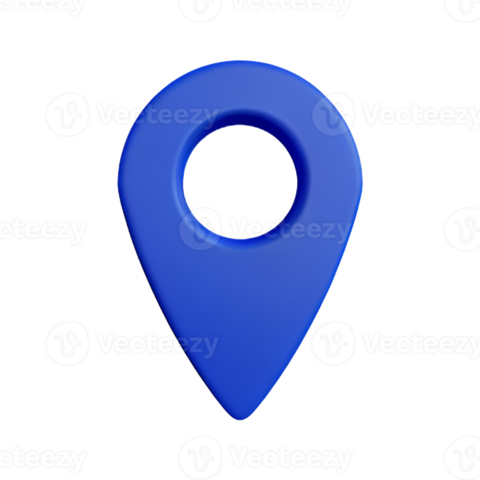 Icon Location Map AI Generative png