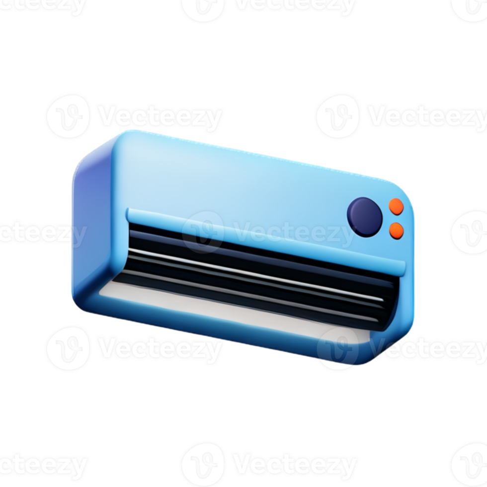 Air Conditioner Home AI Generative png