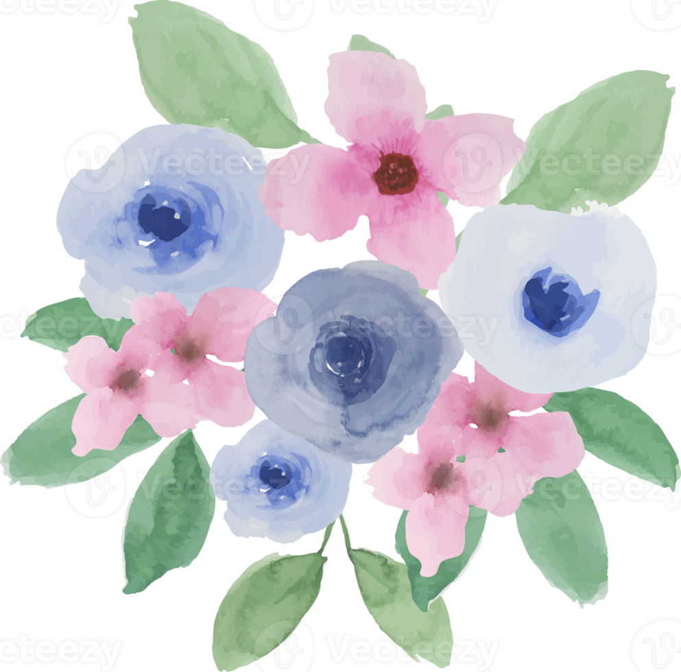 Blue Rose arrangement png
