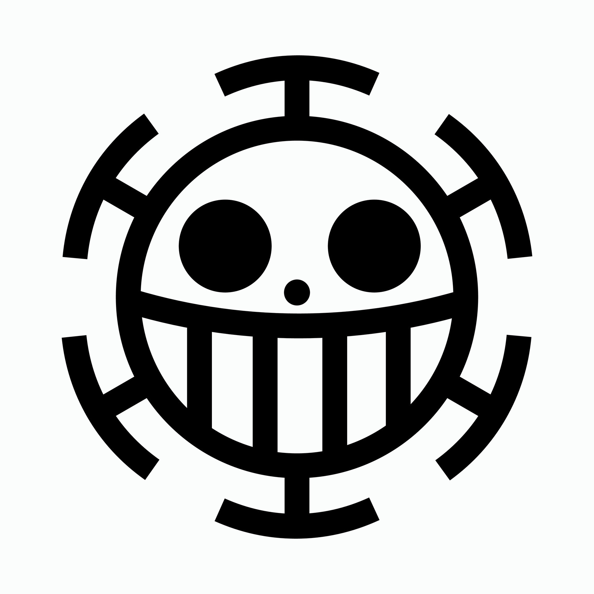 Heart pirates logo, One piece anime. 29167292 Vector Art at Vecteezy